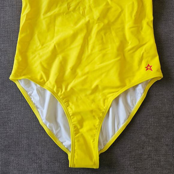 Perfect Moment Women's Citron Scoop Back One-Piece Swimsuit Size Large - Picture 5 of 13